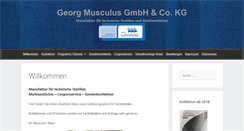 Desktop Screenshot of markisentuch.com